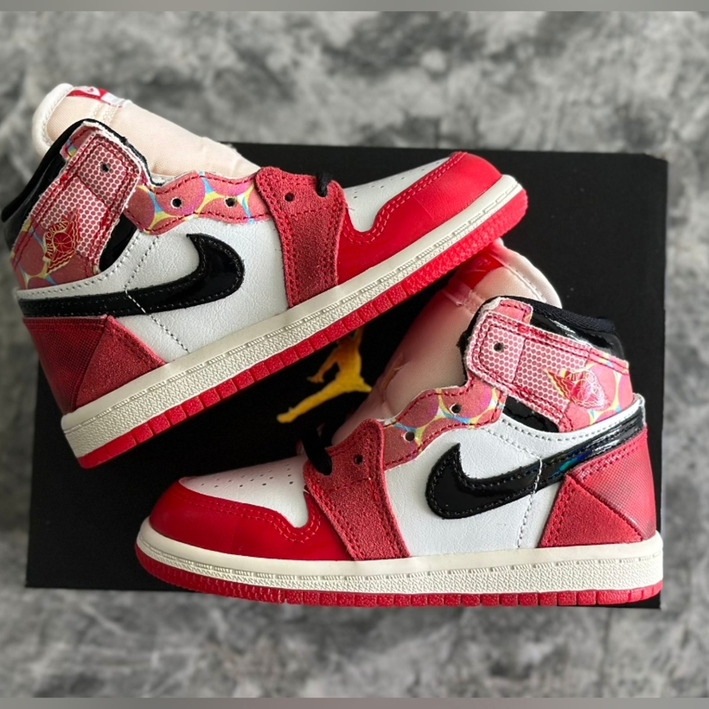 Jordan 1 high spiderman 10C UNRELEASED (May 20 2023)
